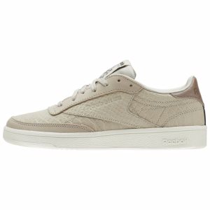 Reebok Club C 85 Turnschuhe Damen - Gold/Weiß - DE 043-LGM